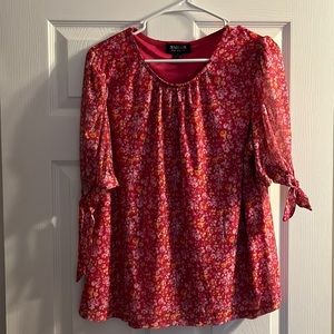 Beautiful flower blouse